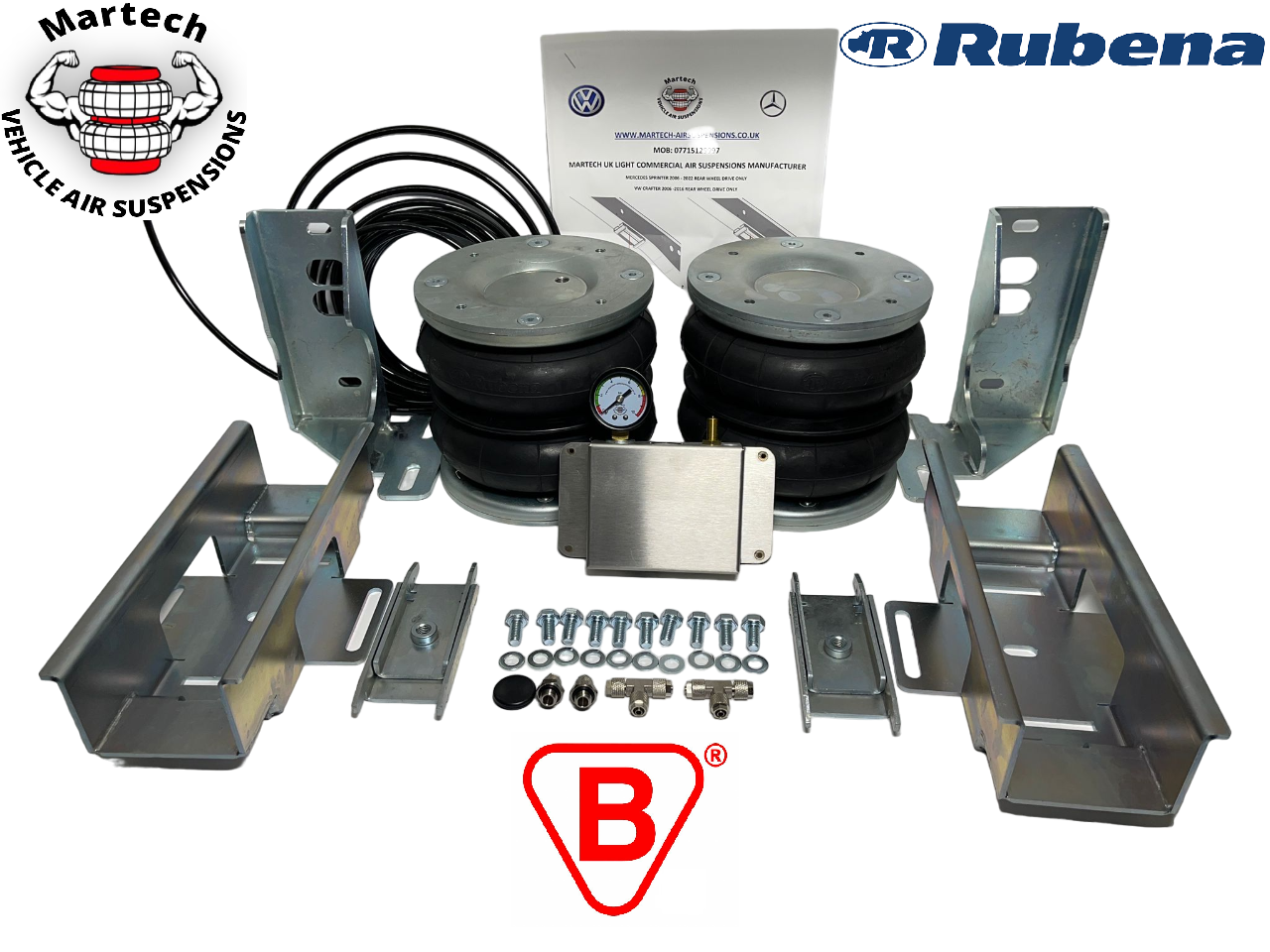 Air Suspension Kit for VW Crafter 20172022 Martech Air Suspensions