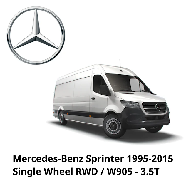 Mercedes Sprinter 1995-2015 Single Wheel RWD / W905 3.5T