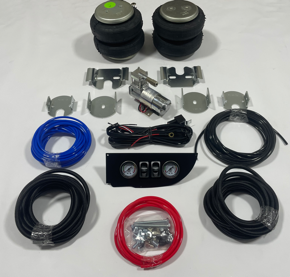 Air Suspension Kit Full Twin Gauge System with Flap Switches for Fiat Ducato 2006-2023