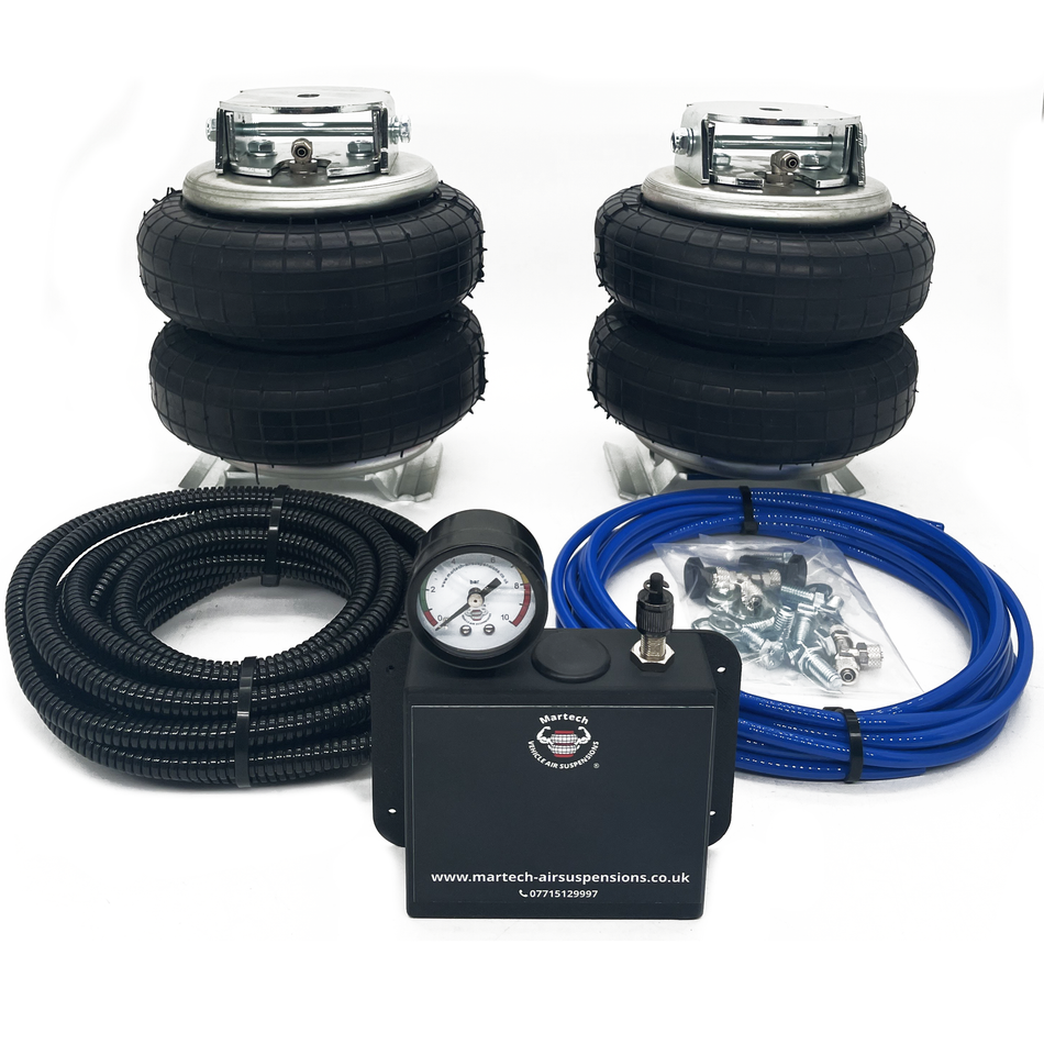 Basic Air Suspension Kit for Peugeot Boxer 1994-2023 5000KG Martech Airbags