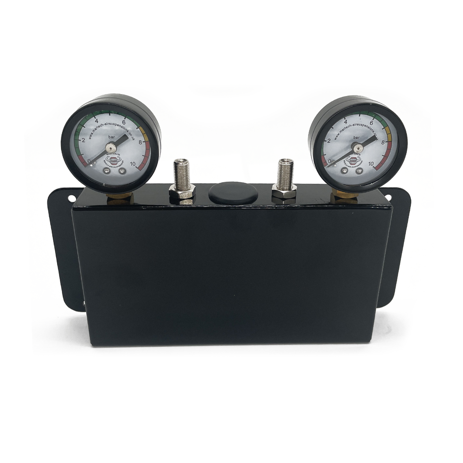 Dual Valve Box Panel Air Suspension Kit Upgrade