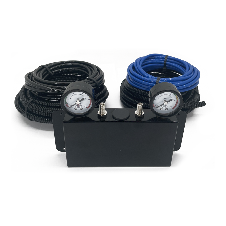 Dual Valve Box Panel Air Suspension Kit Upgrade