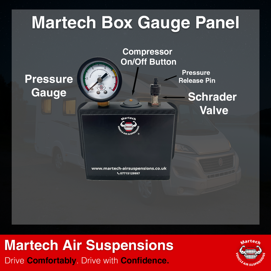 Basic Air Suspension Kit for VW Crafter 2006 - 2016 (4000KG Rubena)