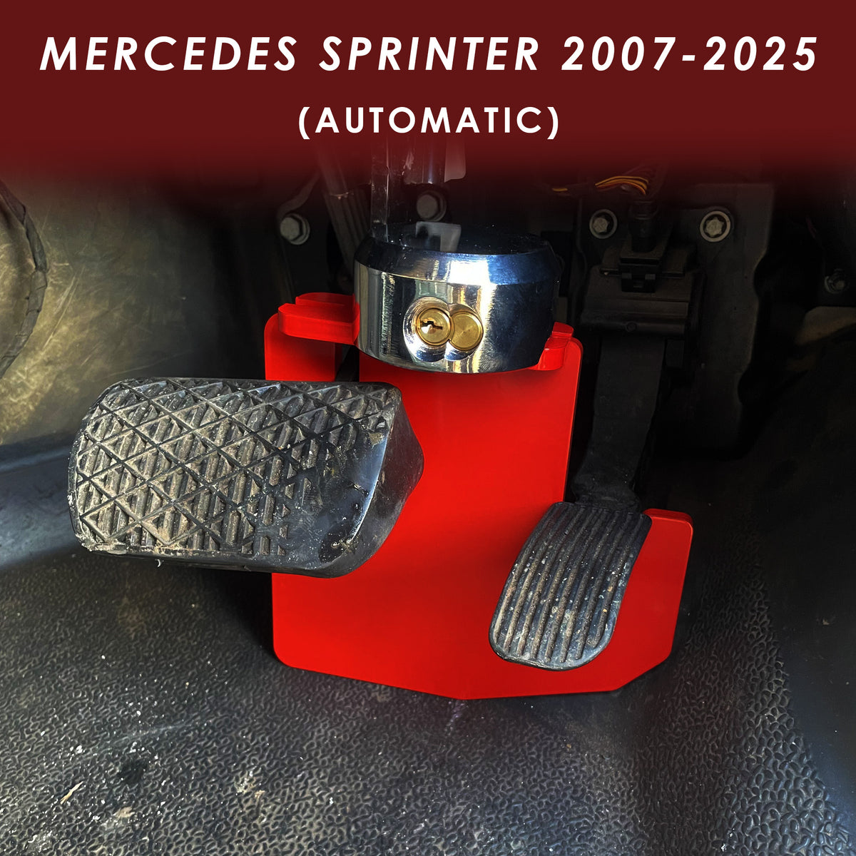 Mercedes Sprinter 2007 - 2025 (AUTOMATIC) Pedal Lock – Martech Air ...