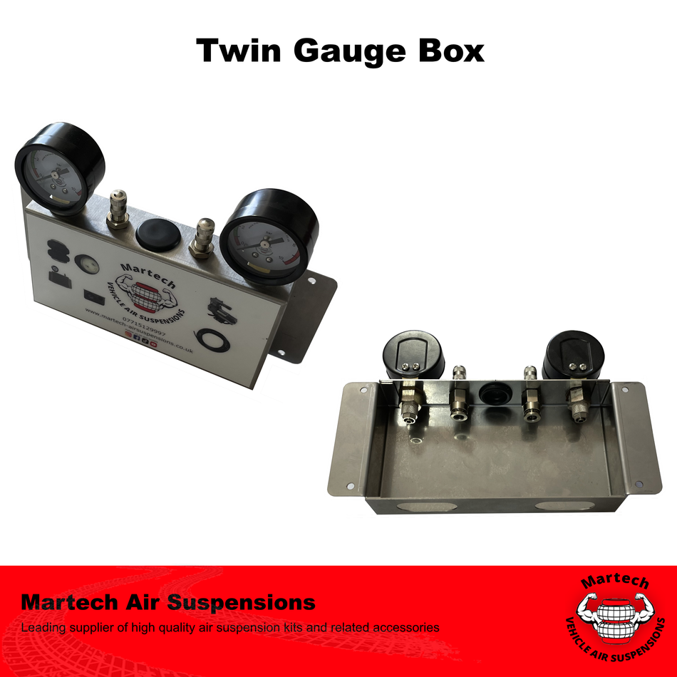 Dual Control Air Suspension Kit for Renault Master FWD 10-2023 (5000KG Airbags)