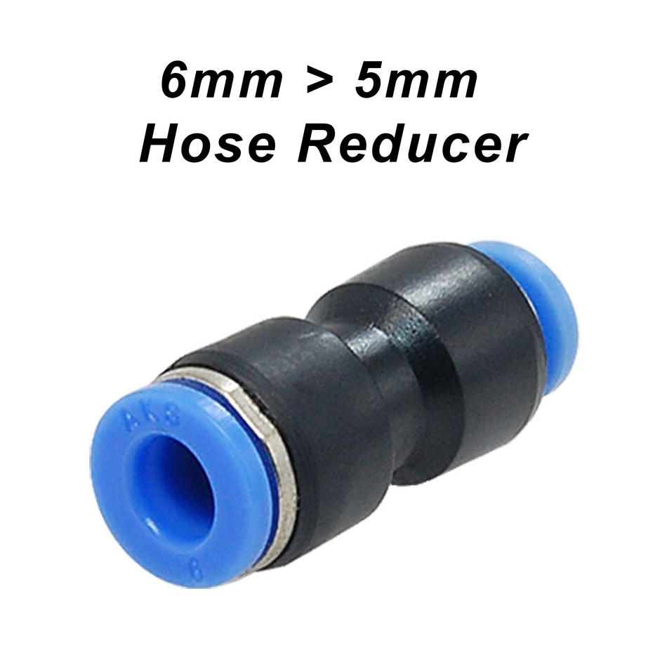 6mm to 5mm Push Connector Pneumatic Connection Fitting