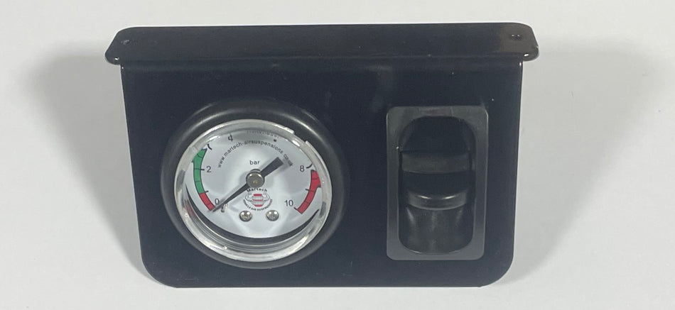 Universal Air Suspension Bracket Gauge with Up-Down Electric Switch