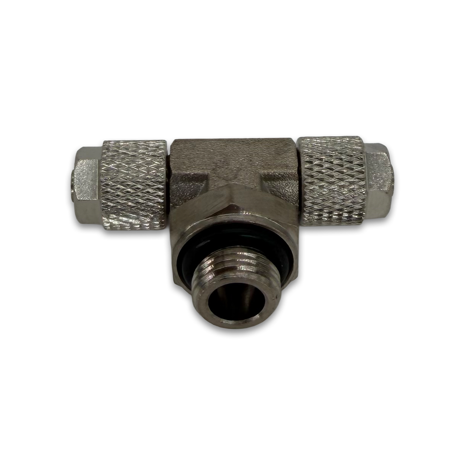 Martech 6mm G1/8 Tee Branch Swivel Brass Fitting