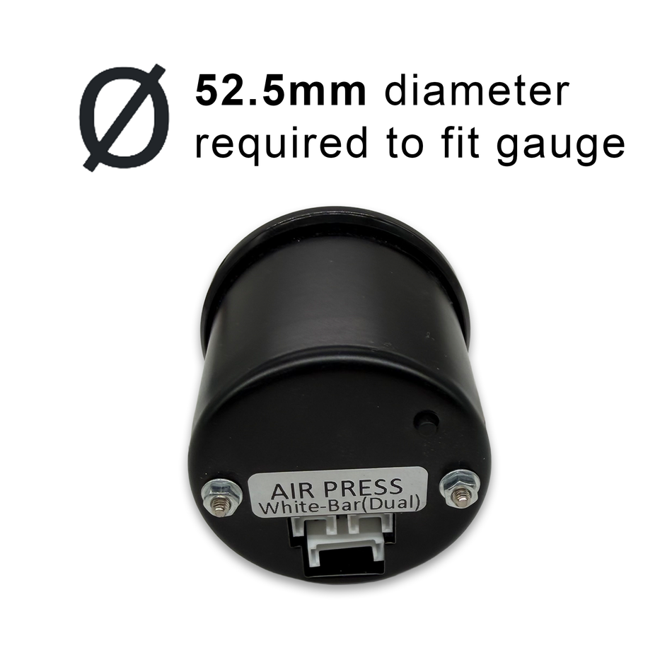 Martech Air Suspension Air Pressure Electronic Digital Gauge