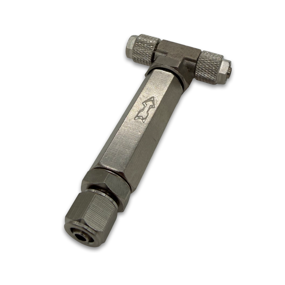 Martech 6mm G1/8 Non-Return Valve (complete with fittings) Brass Fitting